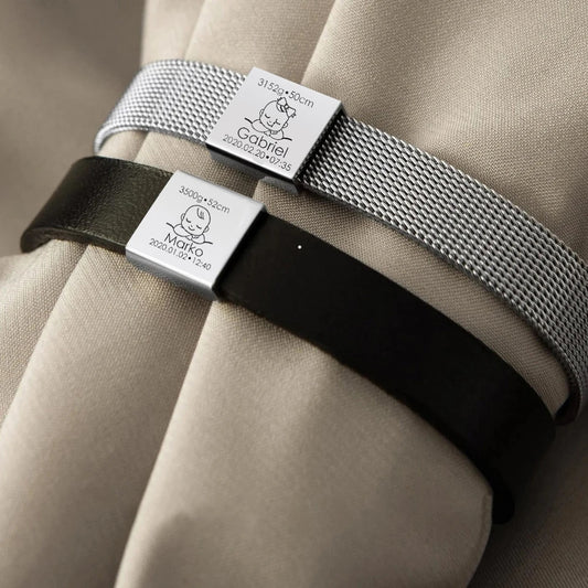 Engraved Bracelet Baby Born's Detail