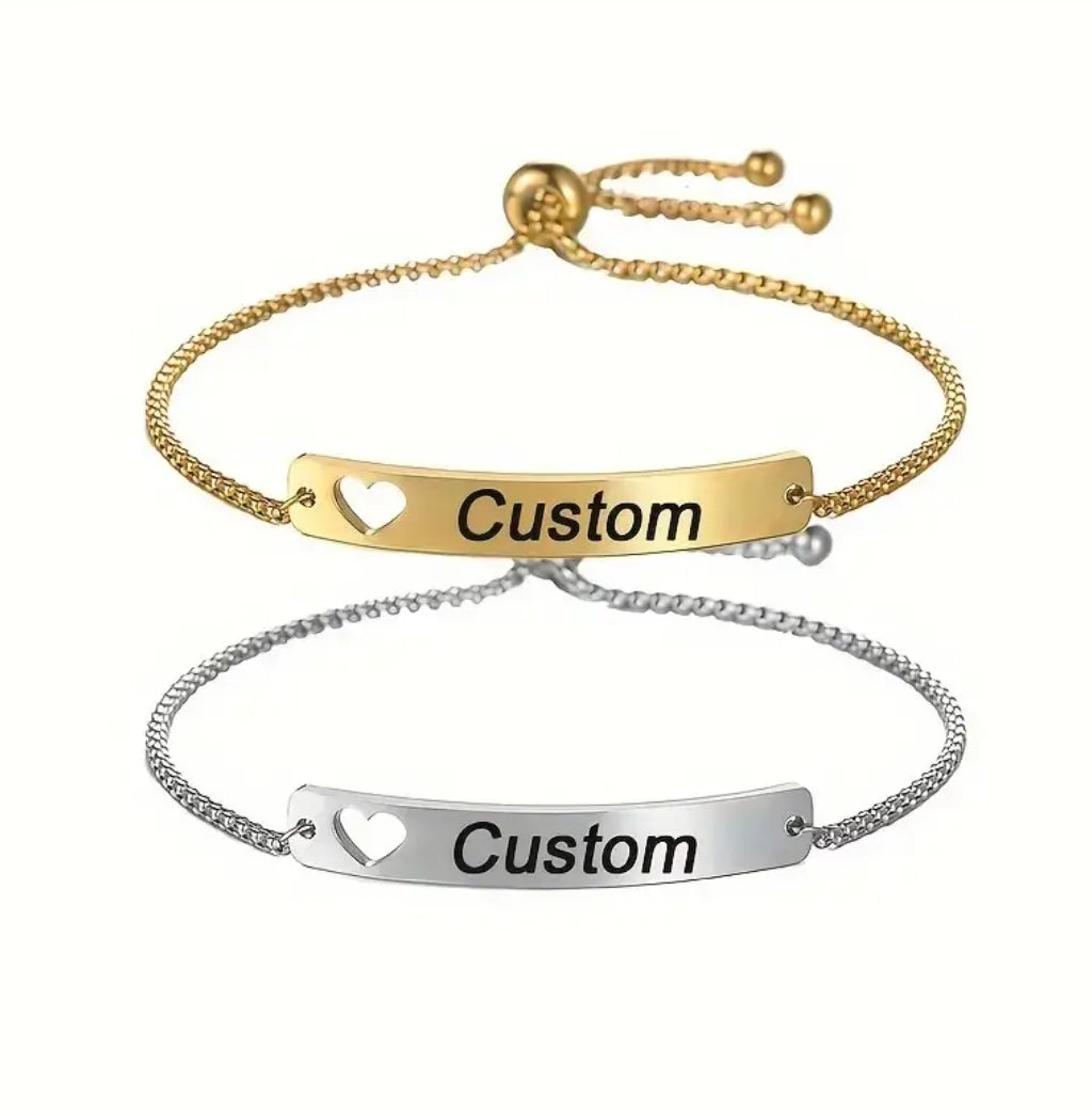 Custom Engraved Bracelets